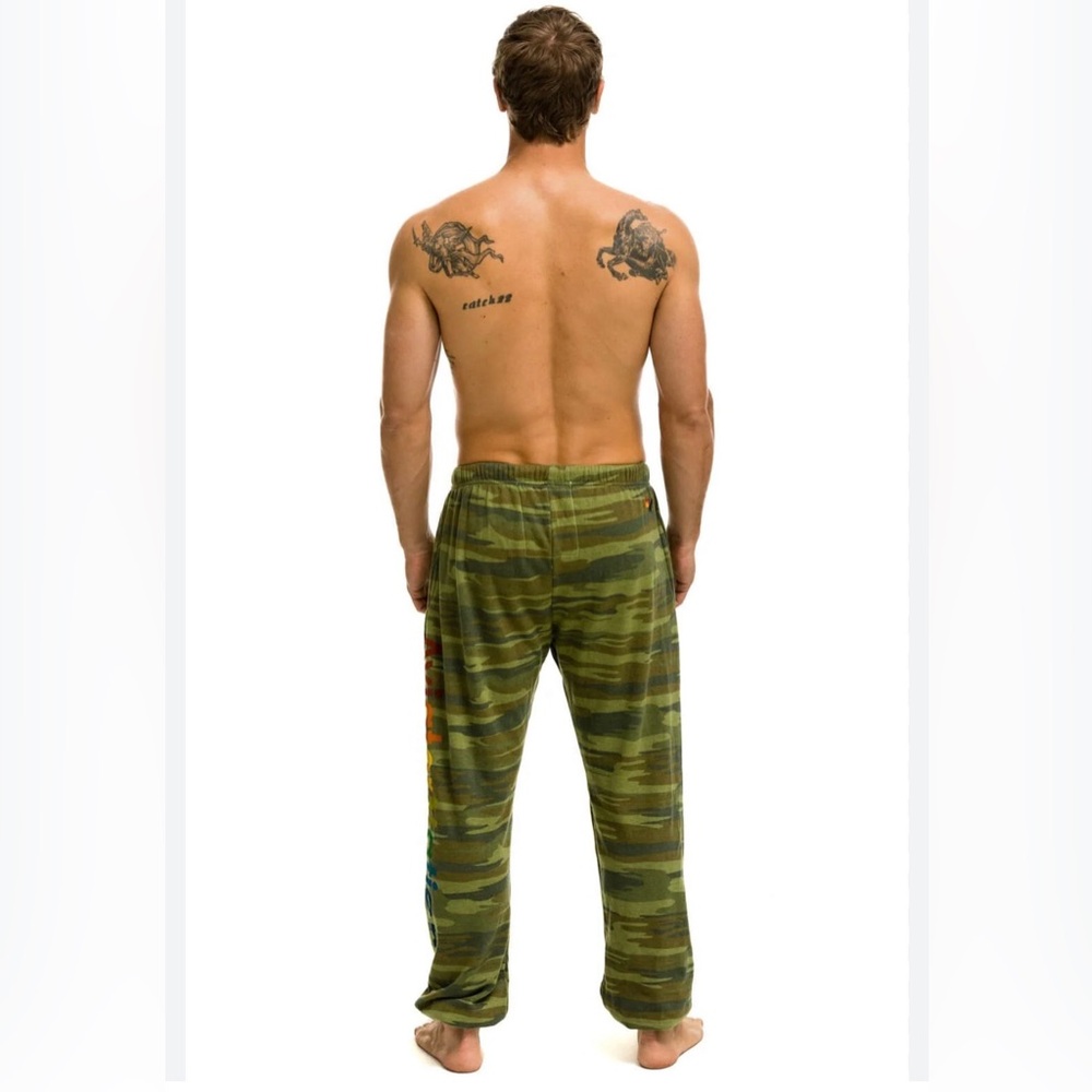 Aviator Nation Haight Ashbury Camo Joggers with Pockets